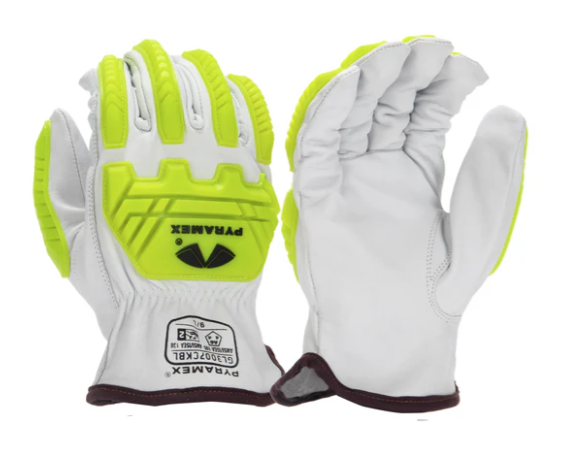 Pyramex GL3007CKB - Premium Goatskin Driver HPPE A6 Cut Level 2 Impact from GME Supply